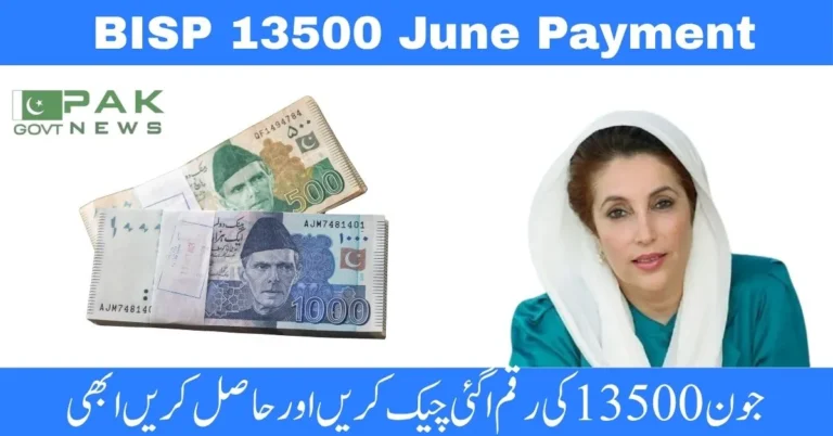 BISP 13500 June Payment , BISP new payment update, 8171 CNIC verification, June BISP installment, Benazir income support 13500, BISP phase 3 cities, BISP tehsil office help, BISP registration June 2025, BISP tracking CNIC, BISP helpline 0800, BISP cash payment method,