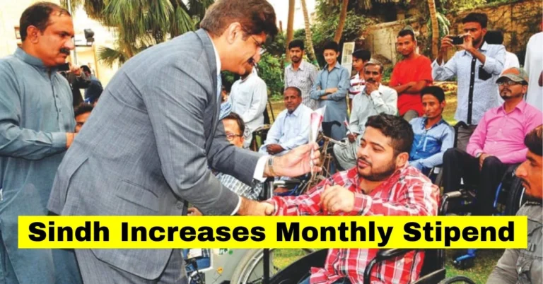 Sindh disability stipend 2025, special persons support Sindh, monthly allowance for disabled, Sindh government welfare, increased disability funds, financial aid for disabled, disability benefits Sindh, social protection program, 2025 welfare budget Sindh, support for special persons, Sindh increases disability stipends in 2025
