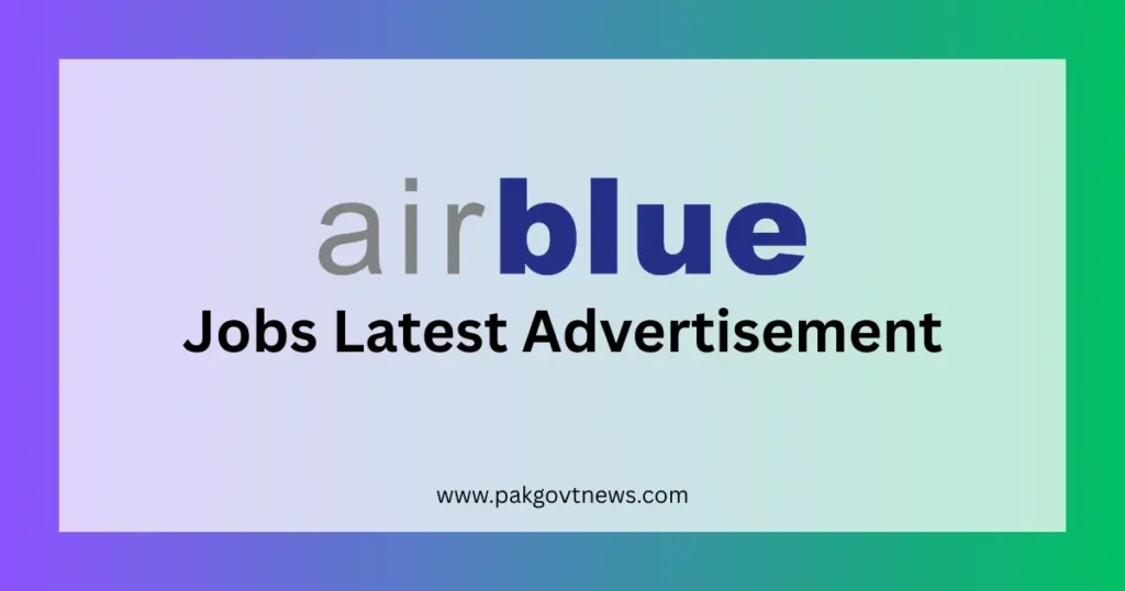Air Blue Jobs