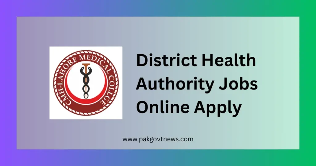 District Health Authority Jobs