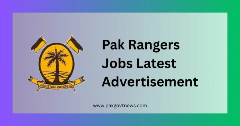 Pakistan Rangers Jobs