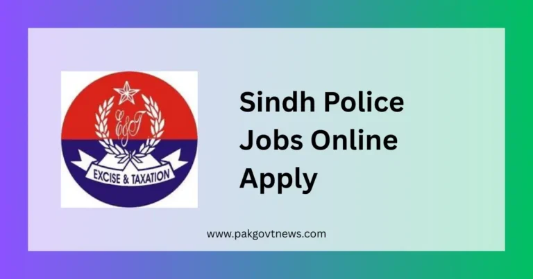 Sindh Police Jobs