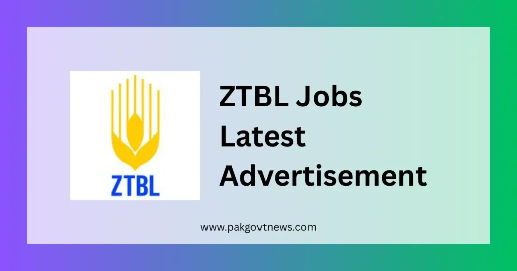 ZTBL Jobs